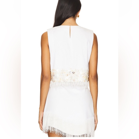 NWT AMUR set - Antonella Shell Beaded Top & Nell’s skirt - size 6 - MSRP $556 - Picture 5 of 13